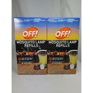 New 2 boxes  OFF! Mosquito Lamp Refills